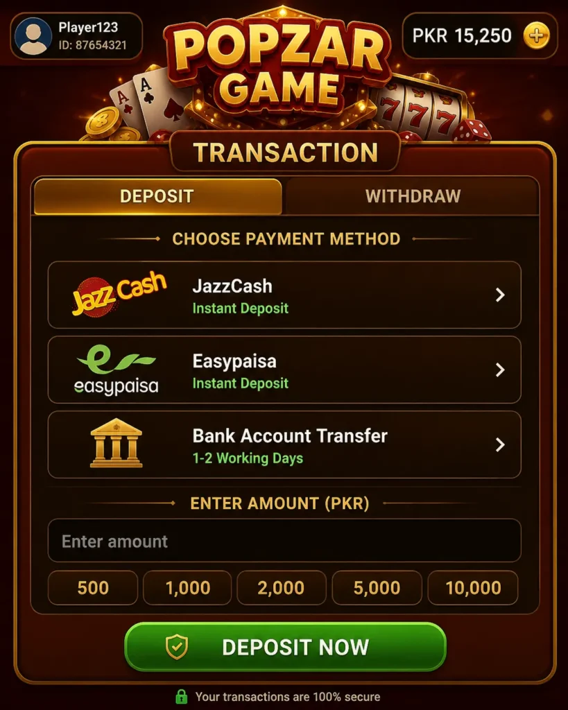 Popzar Game