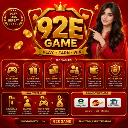 92E Game
Play - Earn - Repeat
